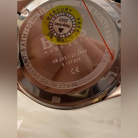 HB1513339 - Hugo Boss Men’s Ikon Two-Tone Chronograph Watch - Picture 8 of 11